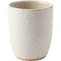 Plvx Speckled Stoneware Tumbler 350 ml Warm White - Product view
